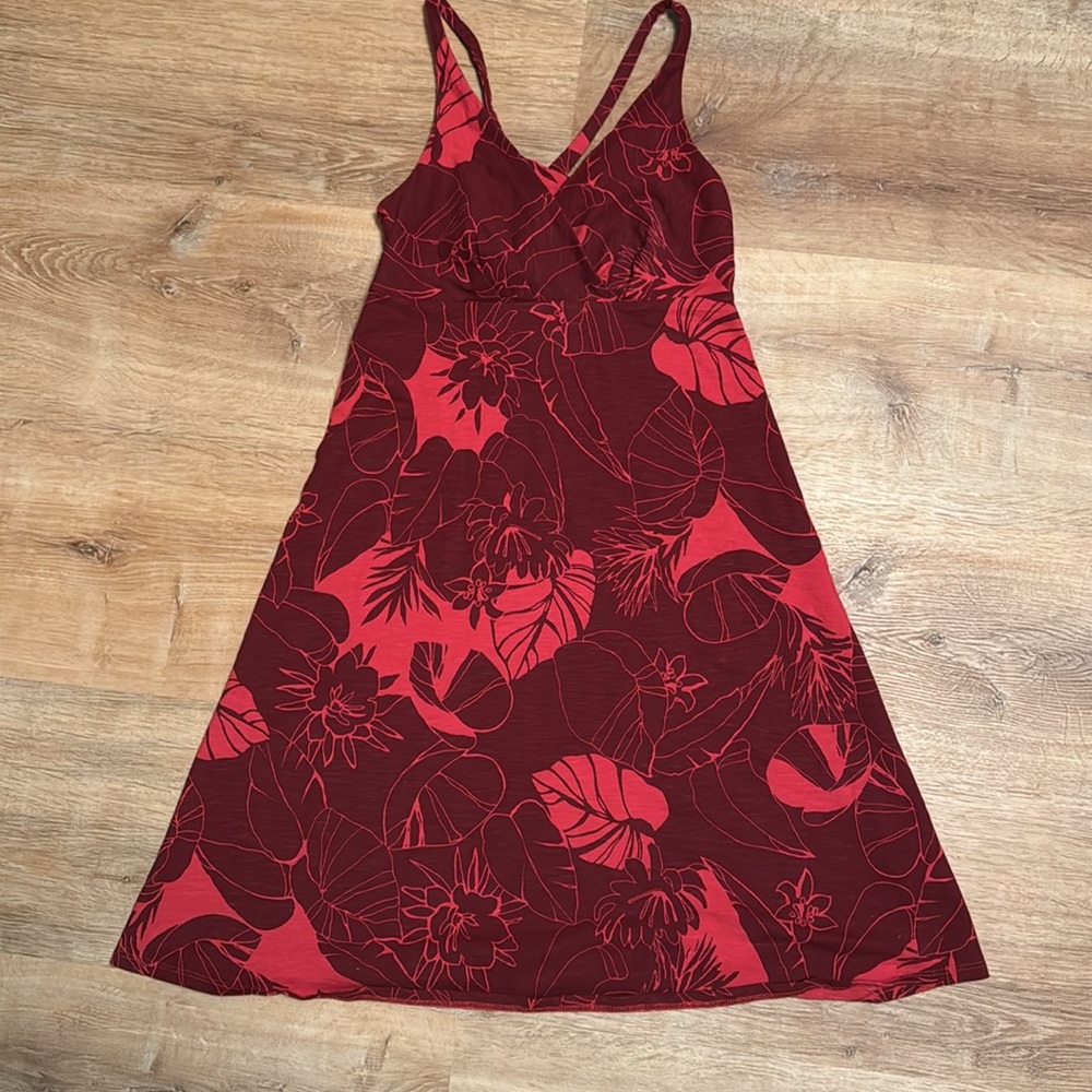 Patagonia Red Floral Mini Dress - Picture 2 of 5